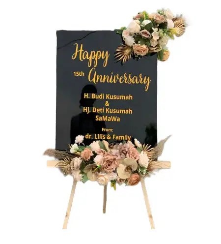 Papan Bunga Akrilik Rojoimo